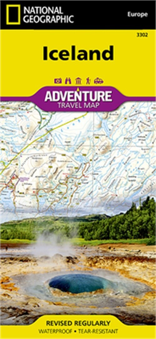 Iceland Adventure Travel Map (Sheet Map, Folded)