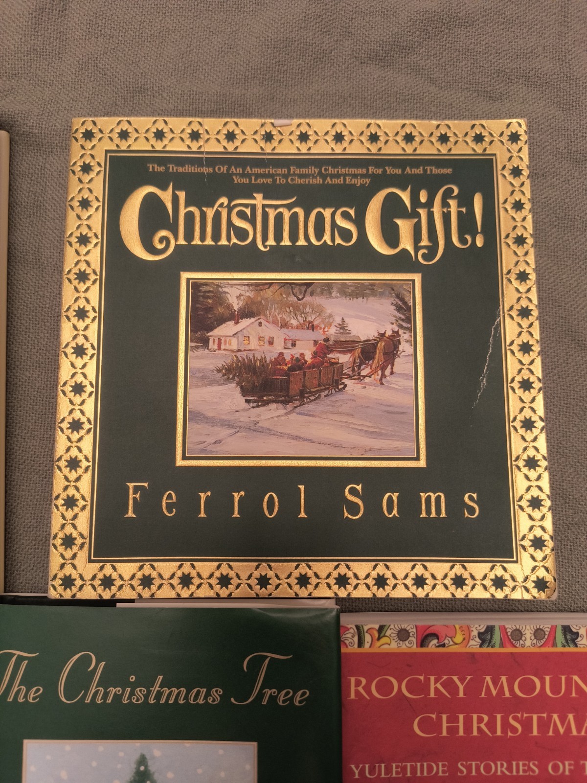 Lot of 7 Vintage & Modern Christmas Books – Classics, Stories, and Carols