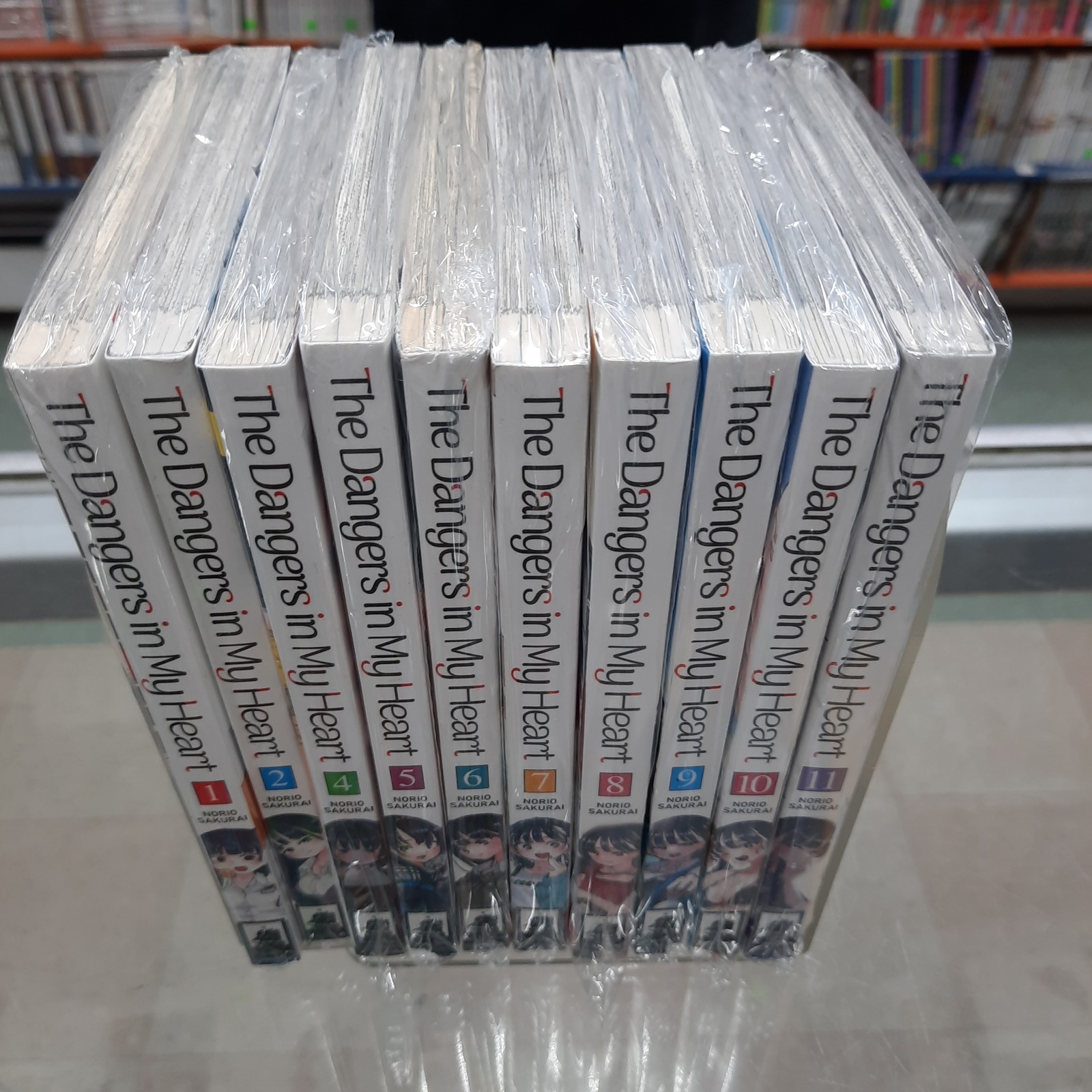 NEW The Dangers in My Heart Vol. 1, 2, 4, 5, 6, 7, 8, 9, 10, 11 EN Variation Lis