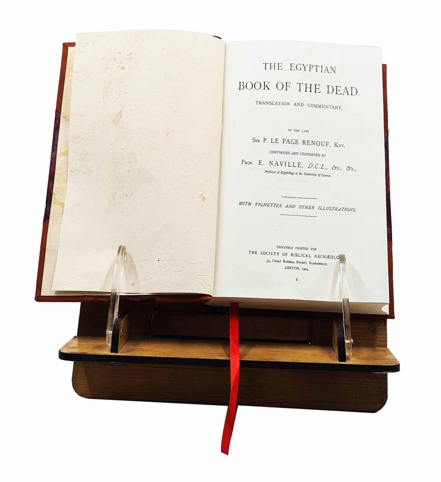 The Egyptian Book Of The Dead 1904 [Leather Bound]