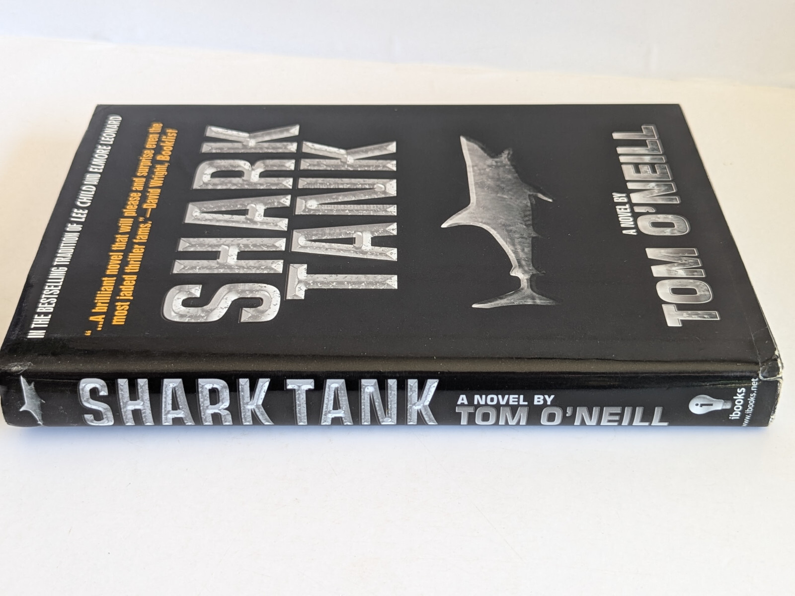 Shark Tank by Tom O’Neill Hardcover GC PreOwned Fiction Thriller