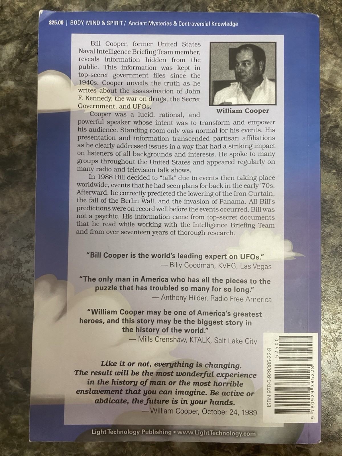 Behold a Pale Horse William Cooper 1991 Protocols Elders Zion Book