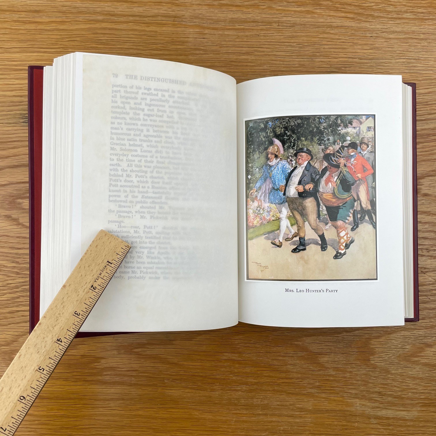Mr. Pickwick: Pages From The Pickwick Papers Limited Ed. Leather Bound Book 1984