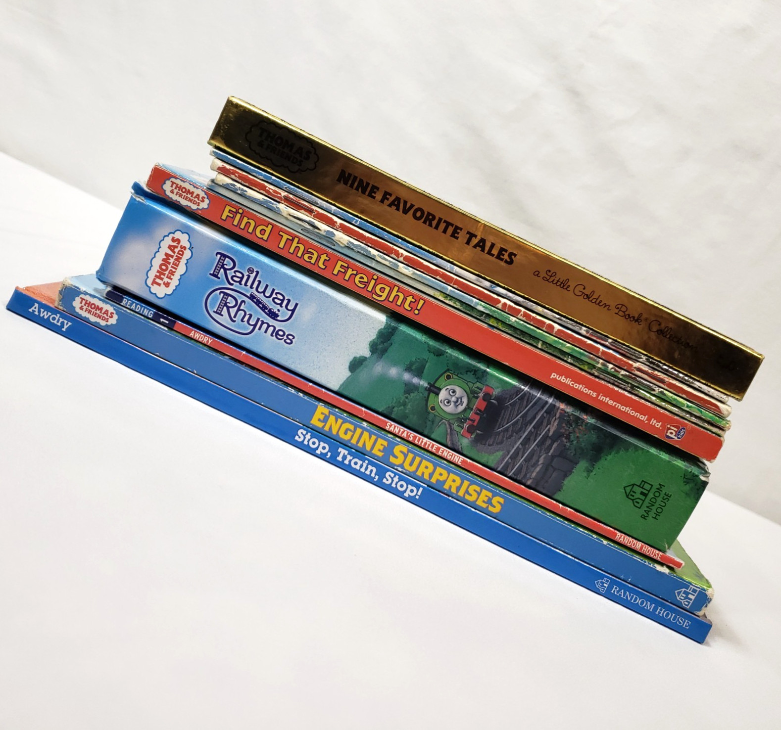 Thomas And Friends Kids Books Lot Of 10 Picture Books Trains Tank Engine Bundle
