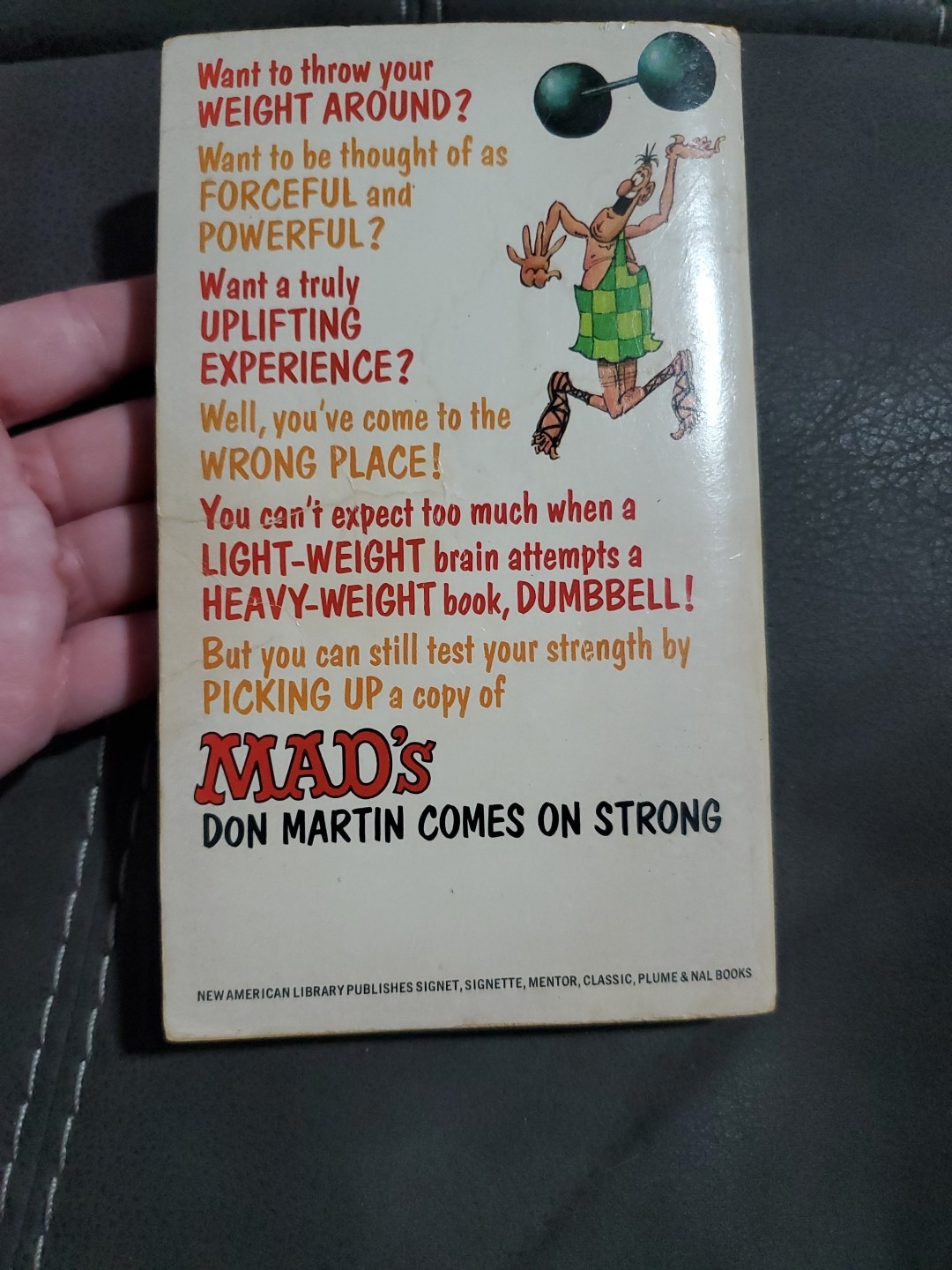 MAD’S Don Martin Comes on Strong, June 1971 PB Good