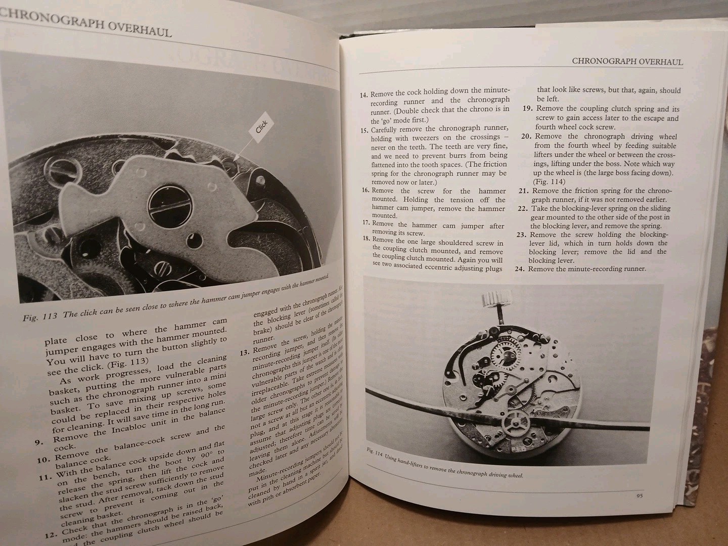 Mechanical & Quartz Watch Repair by Mick Watters FBHI – 2005 – Illustrated HCDJ