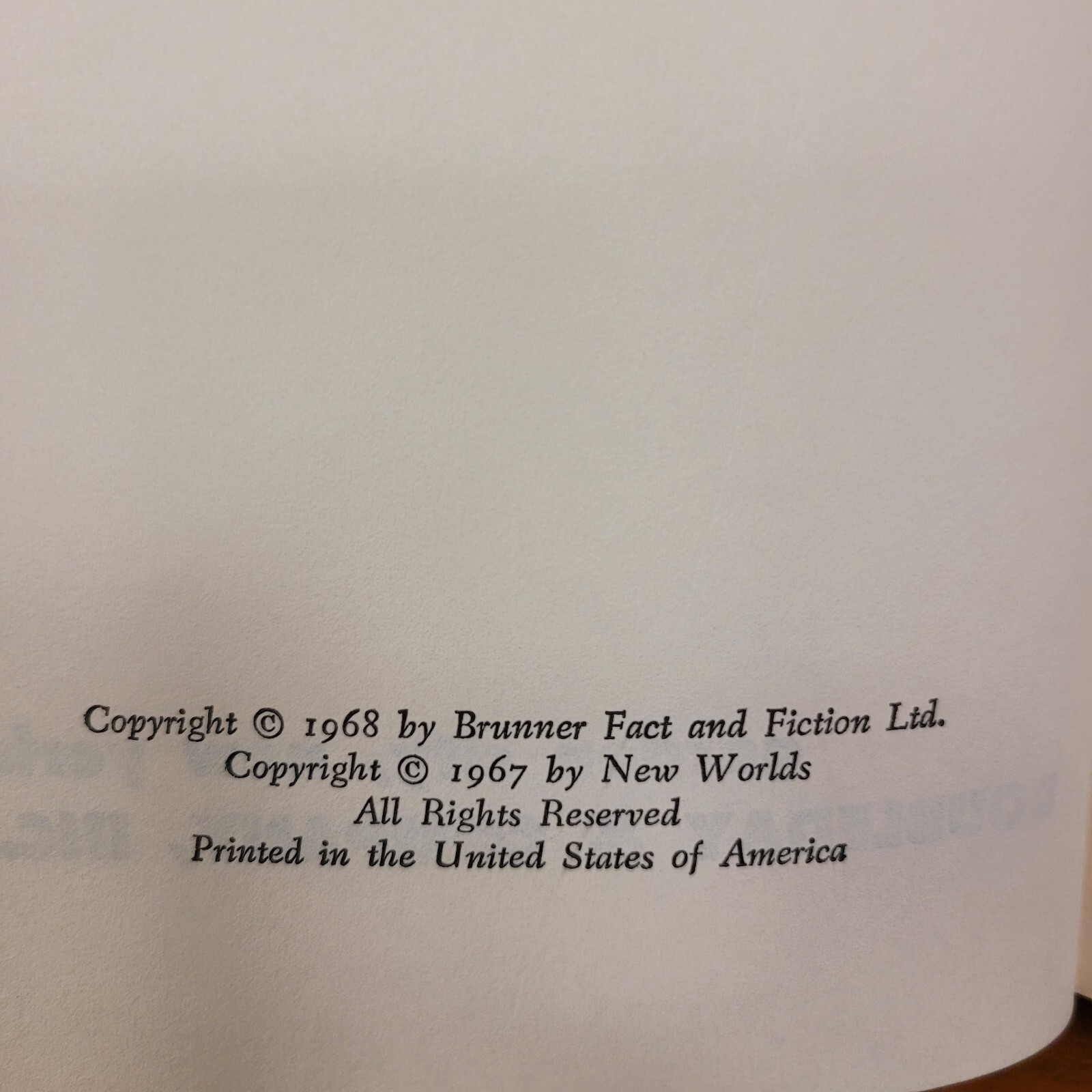 Stand On Zanzibar by John Brunner (Vintage Hardcover w/ DJ BCE, 1968, Doubleday)