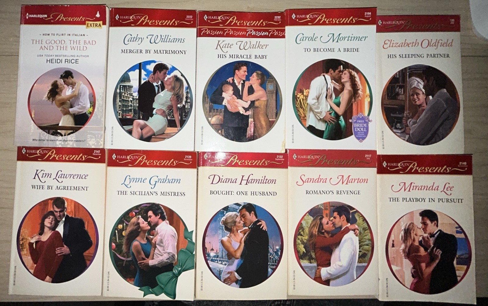 Harlequin Romance Books, Pick Your Own Title, Year 2000-2008 Very Good Condition