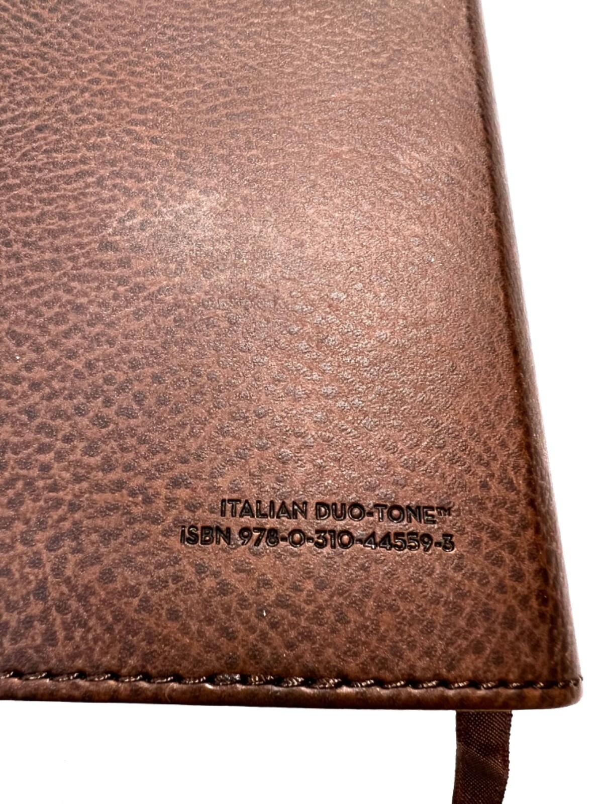 Journey The World NIV Bible Brown Faux Leather Bound Large Print