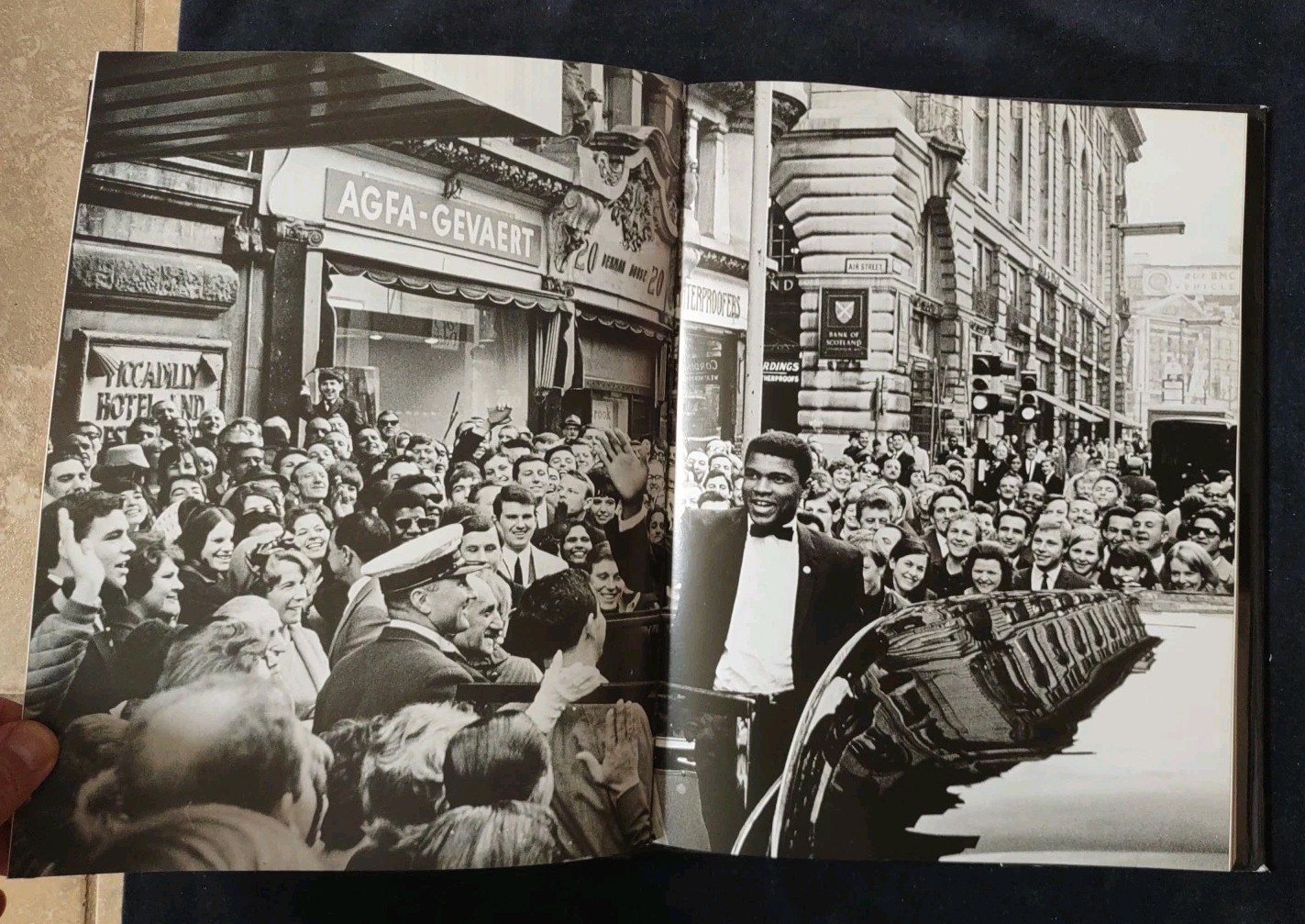 Muhammad Ali In Perspective Photographs Thomas Hauser Hardcover Book Clay Boxing