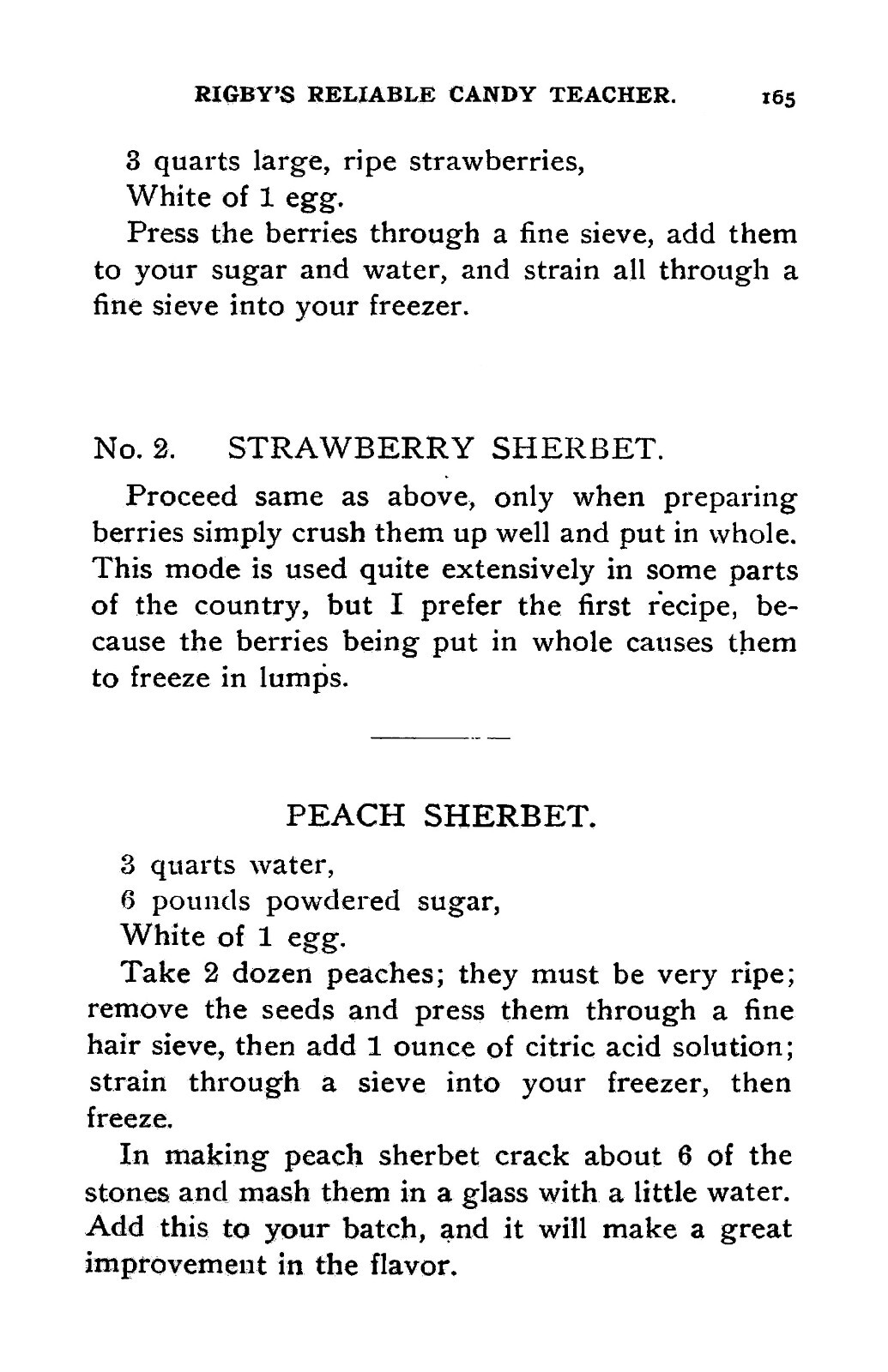 1909 Rigby’s Reliable Candy Teacher And Soda And Ice Vintage Cook Book 191 Pages
