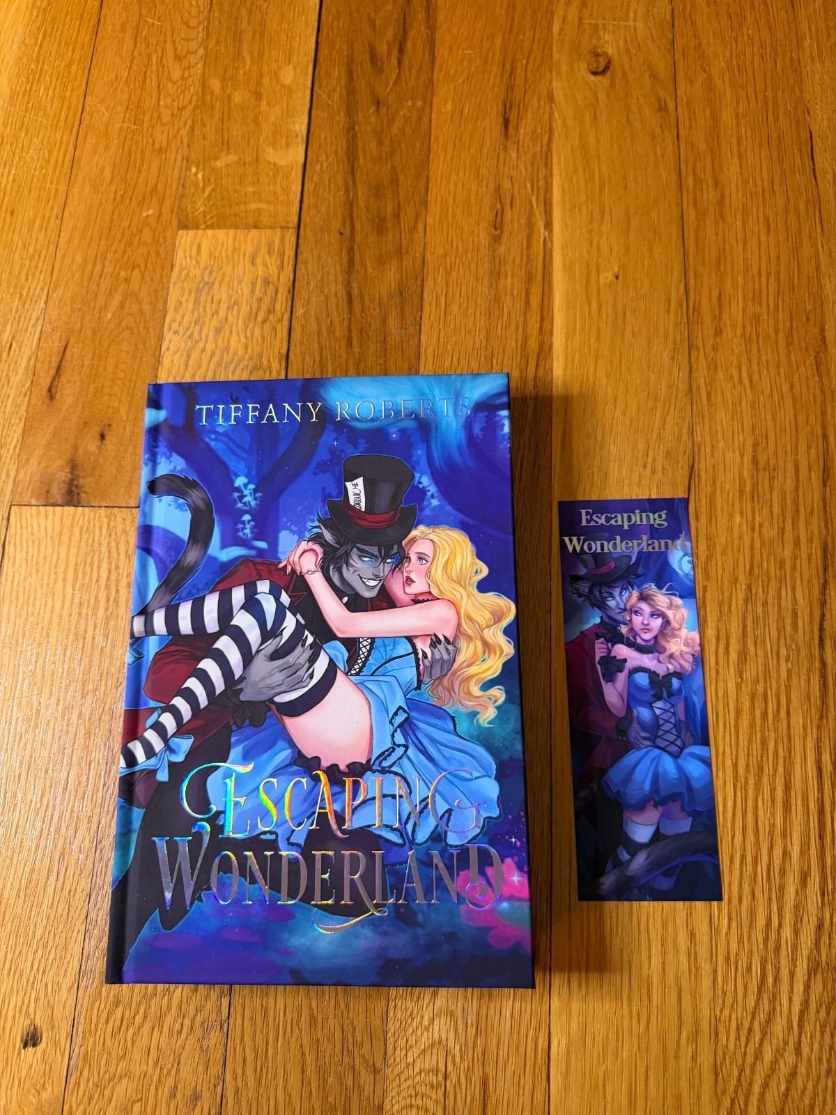 SIGNED Escaping Wonderland by Tiffany Roberts Signing Exclusive