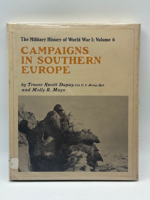 The Military History Of WW1 By Trevor Nevitt Dupuy Lot Of 8 (Ex-Library)