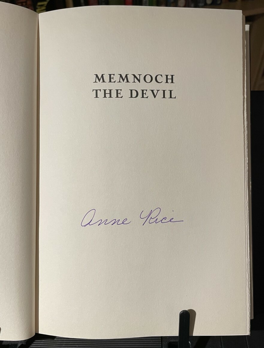 Vampire Chronicles Ser.: Memnoch the Devil : The Vampire Chronicles by Anne…
