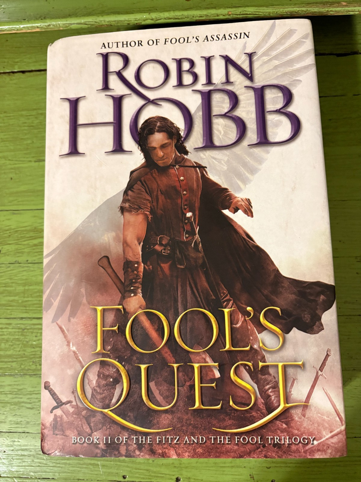 Robin Hobb Fool’s Quest Fitz and The Fool Series #2 Hard Cover DJ Like New