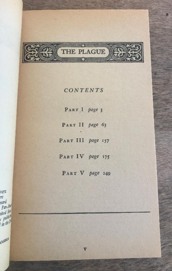 2 ALBERT CAMUS NOVELS ~ THE PLAGUE & THE STRANGER ~ MAN’S STRUGGLES WITH MANKIND
