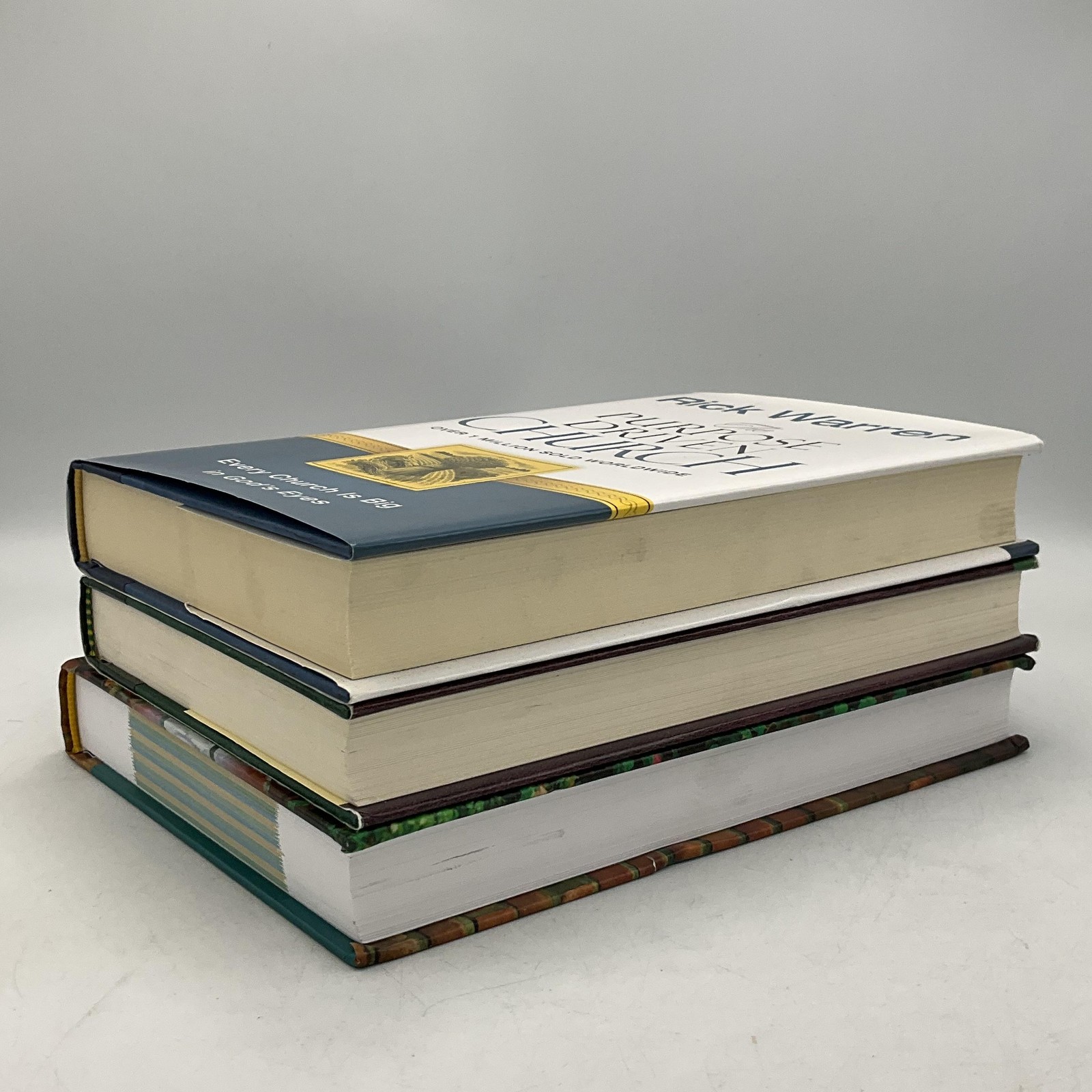 Rick Warren 3-Book Set The Purpose Driven Church, Life, Open Doors HC USA