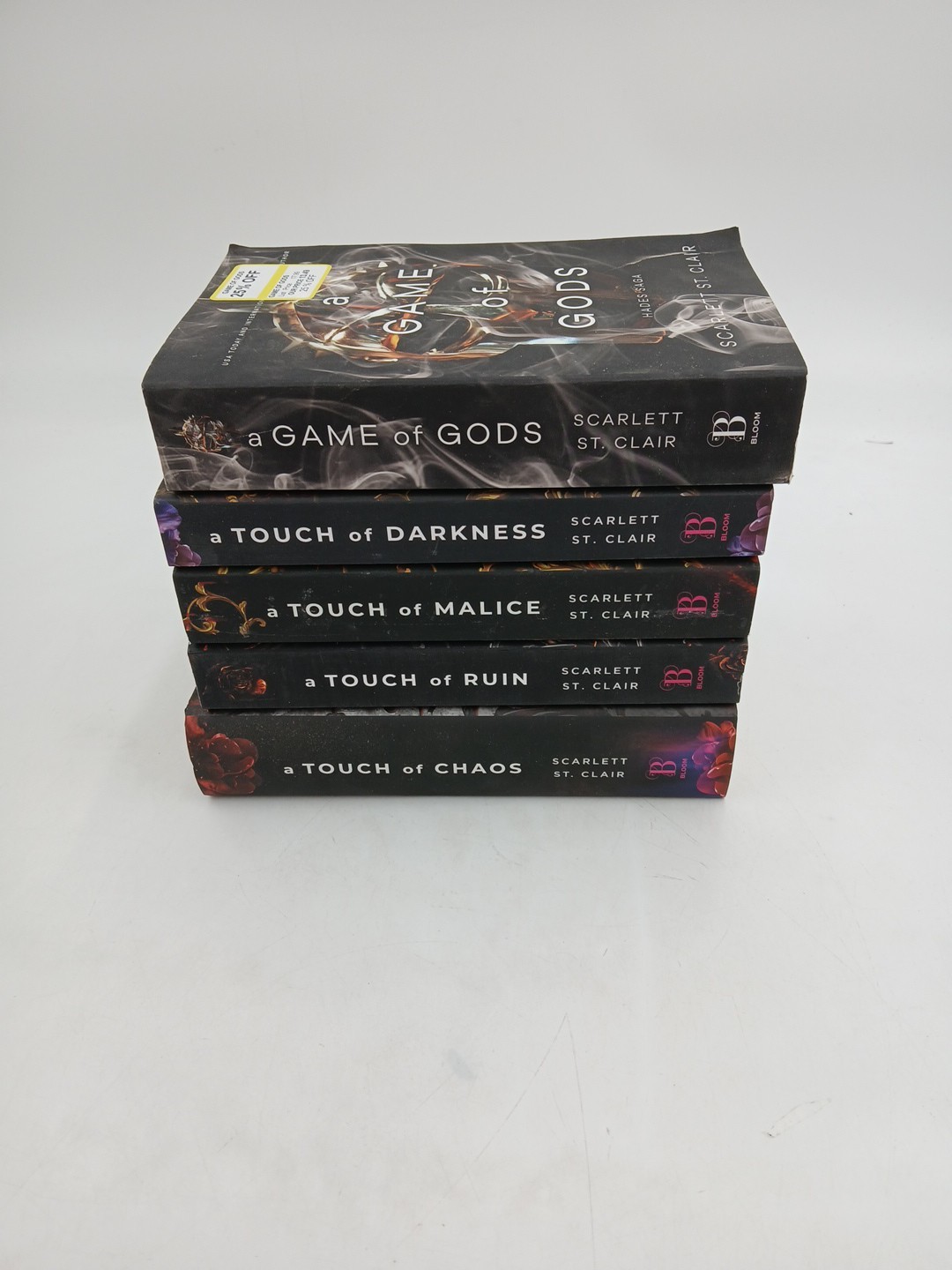 Scarlett St. Clair Book Lot of 5 Hades Adult Dark Romance Hades Persephone