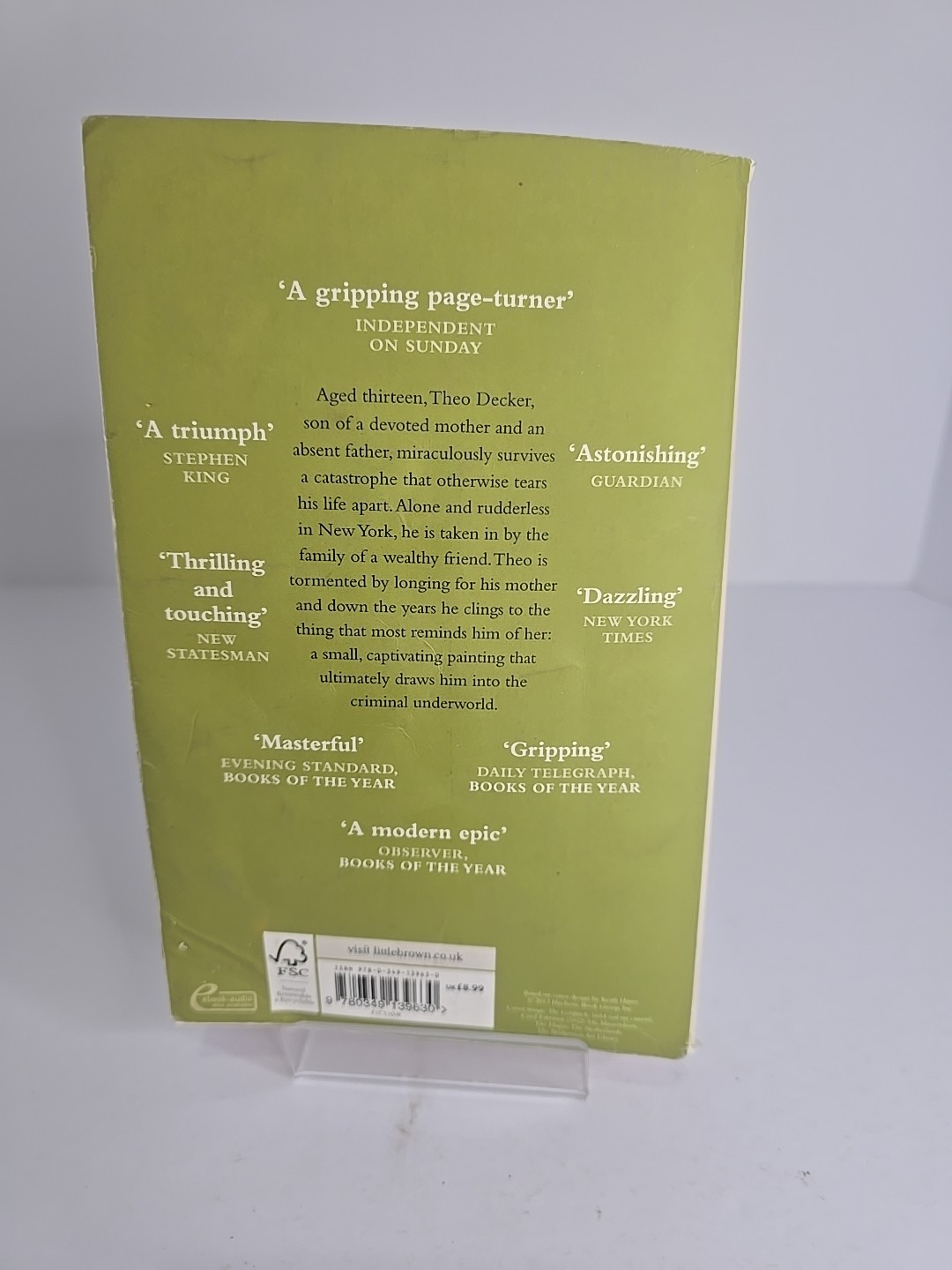 Goldfinch by Donna Tartt (2014, Uk-B Format Paperback)