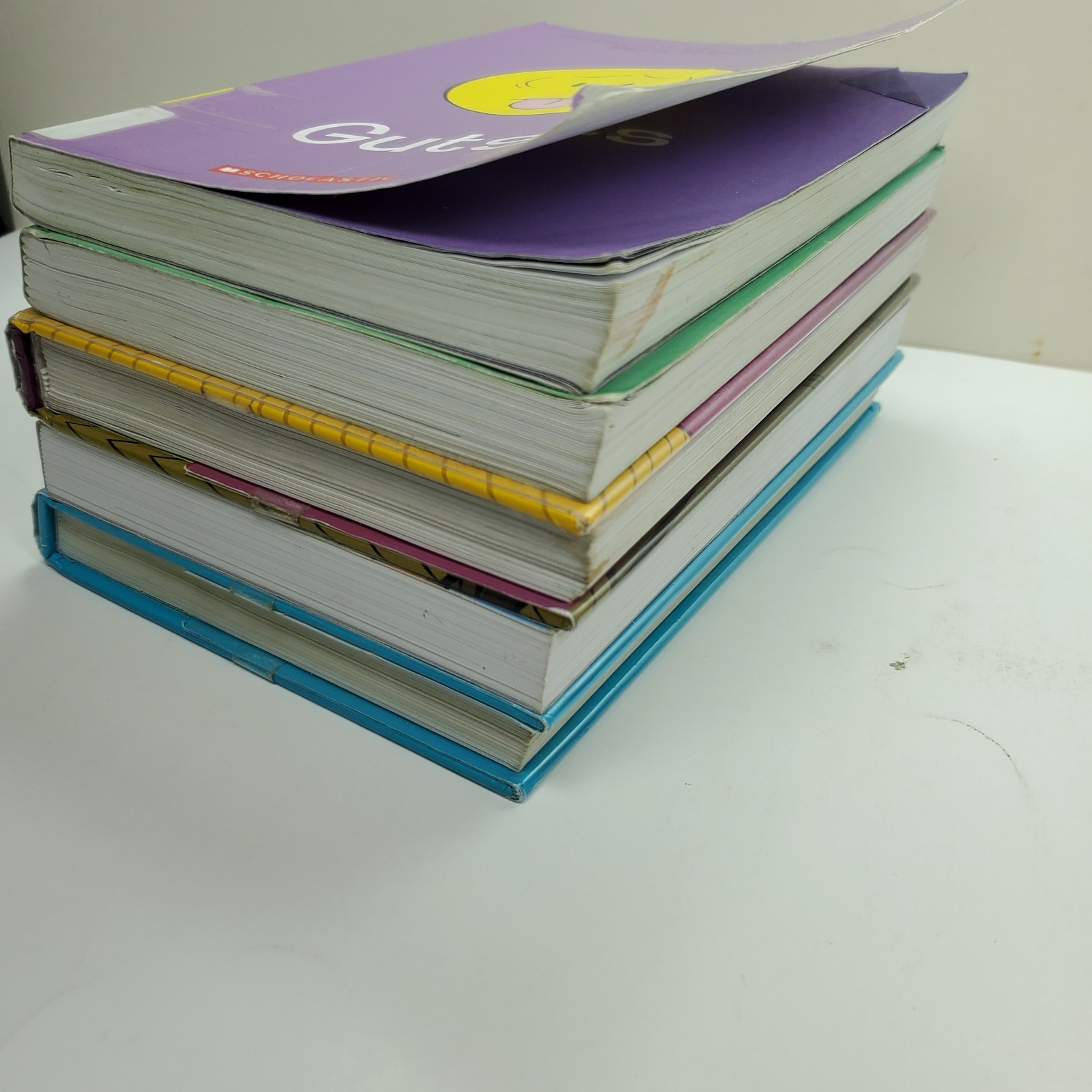 5 RAINA TELGEMEIER Graphic Novels ~ GUTS ~ SMILE ~ GHOSTS ~ SISTERS ~ DRAMA