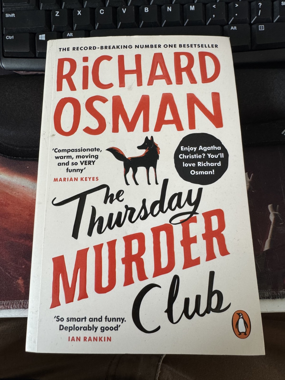 The Thursday Murder Club by Richard Osman paperback