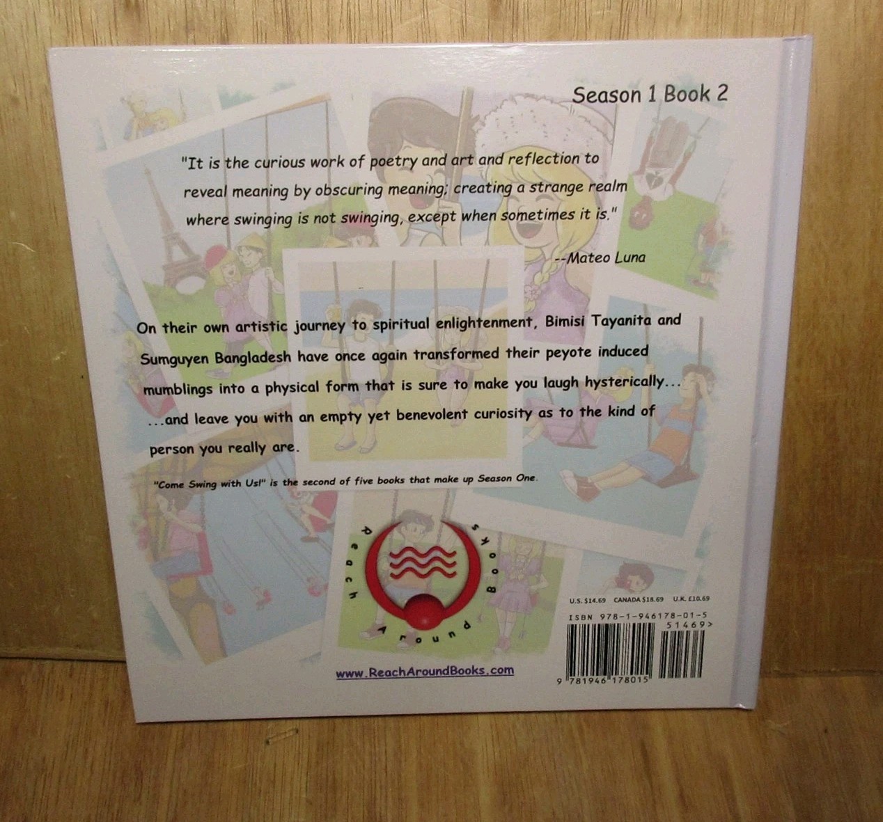 Reach Around Books Season One–All 5 Books–with Sleeve Container 2016