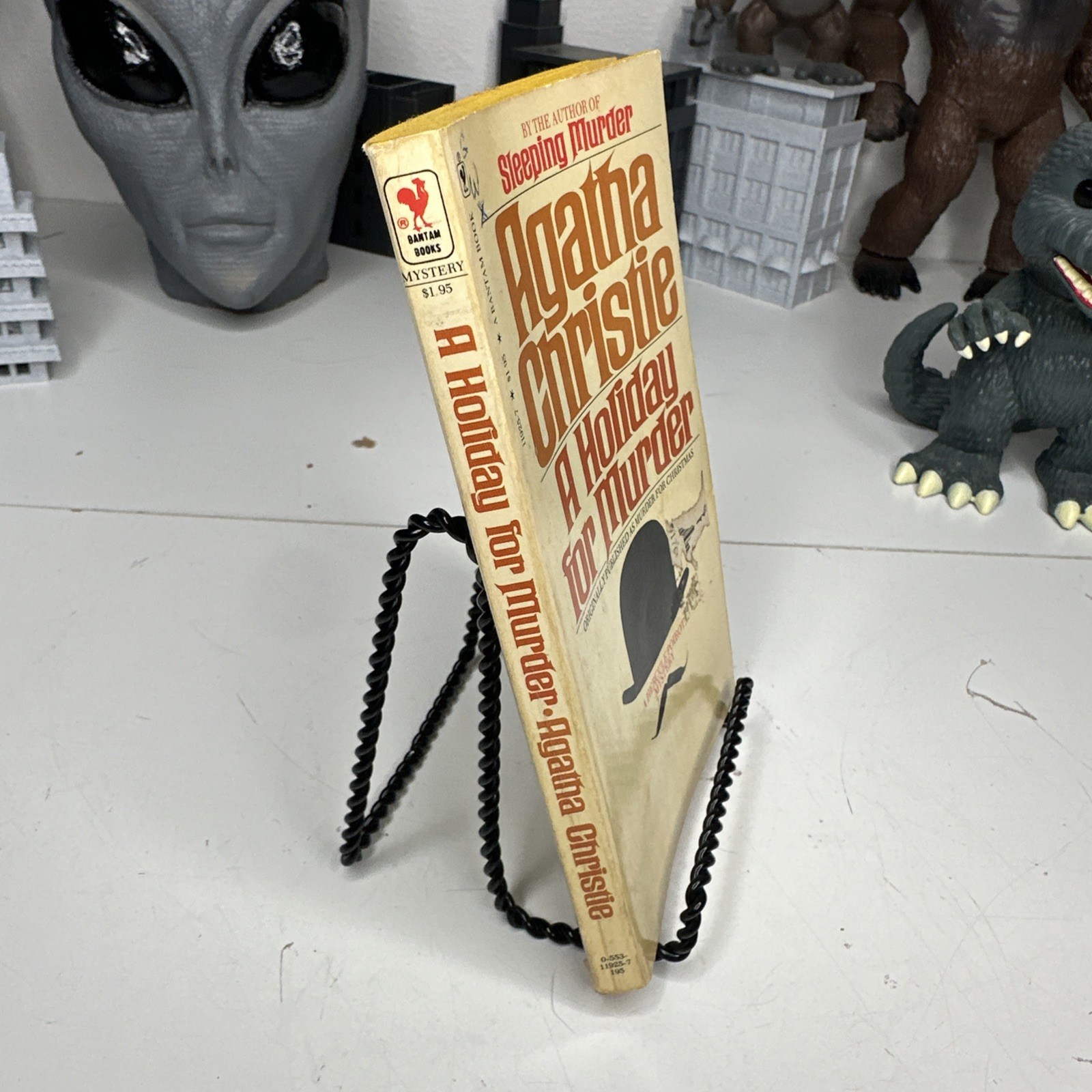 Vintage 1967 Agatha Christie A Holiday For Murder Bantam Paperback Book Mystery