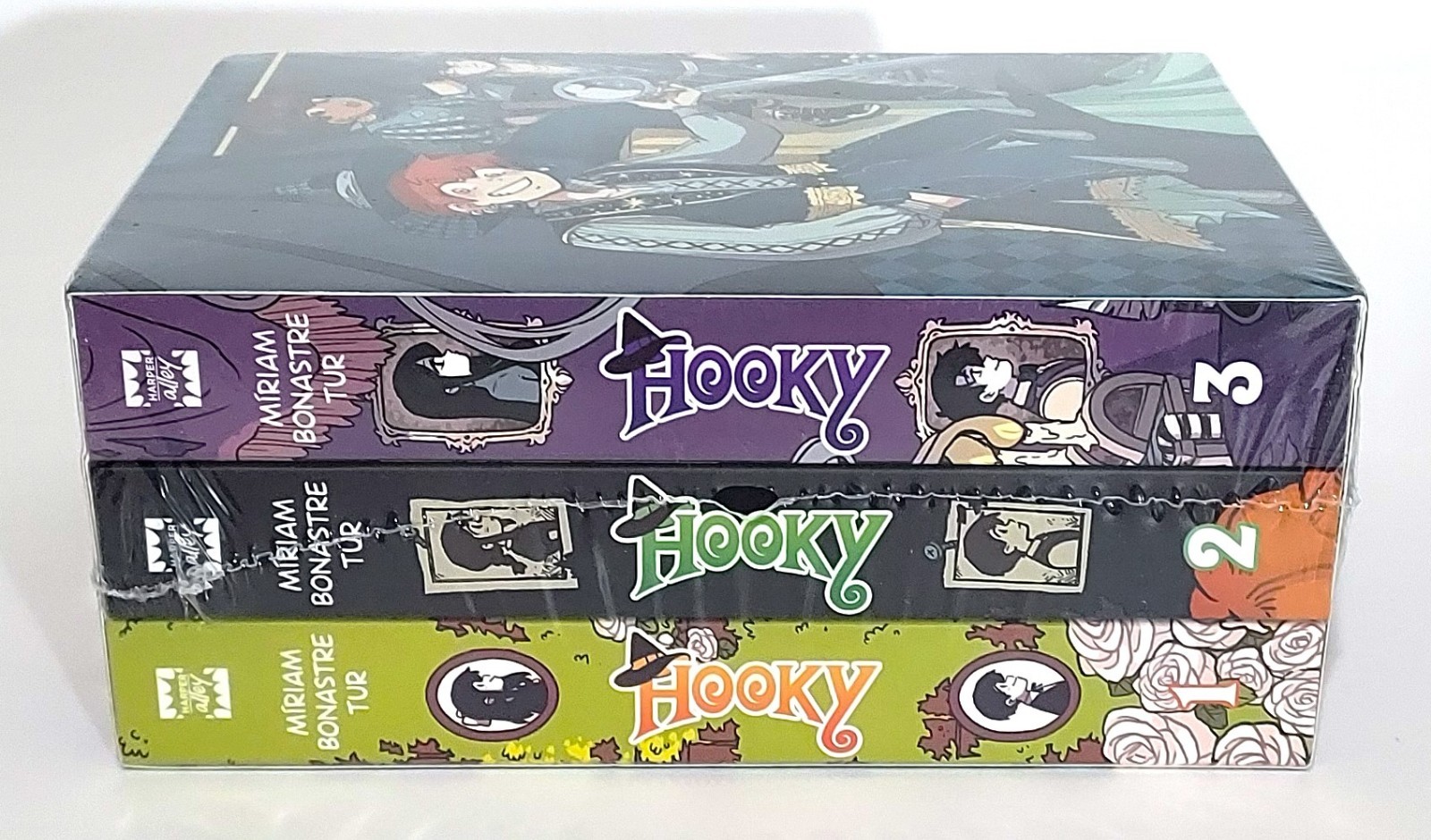 Hooky 3 Book Box Set Vol 1-3 Míriam Bonastre Tur NEW Sealed WEBTOON HC