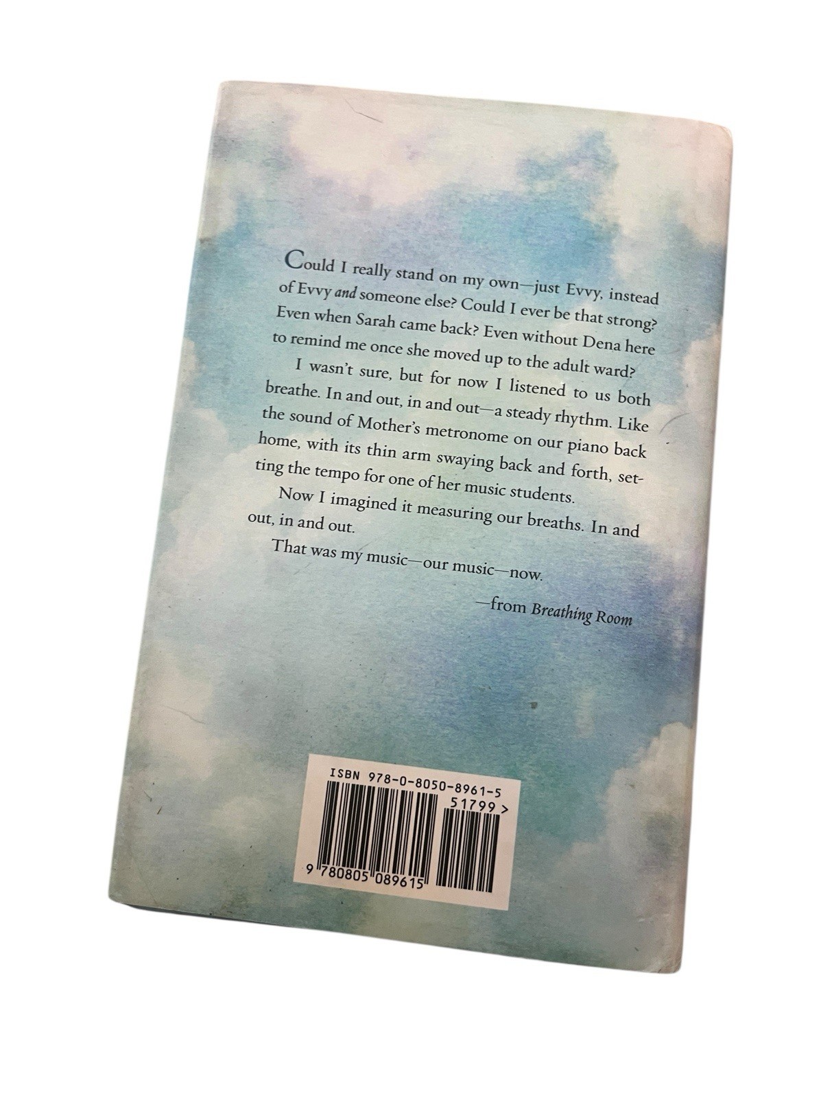 Breathing Room by Marsha Hayles – Gently Used Hardcover, 244 Pages, Young Adult