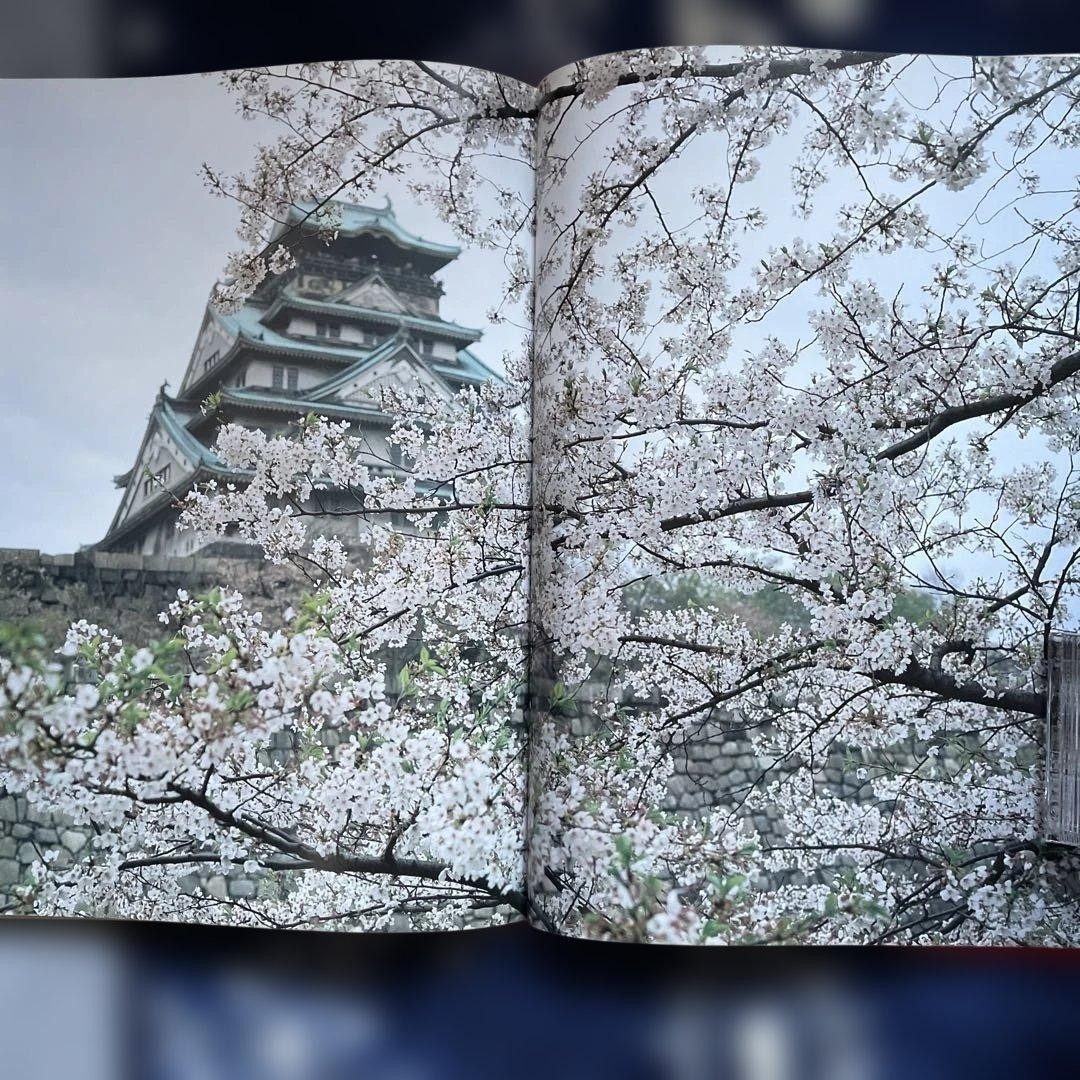 Japanese Cherry Blossoms Hardcover Book | Wide版 152 pages 7.4 x 10.3 in
