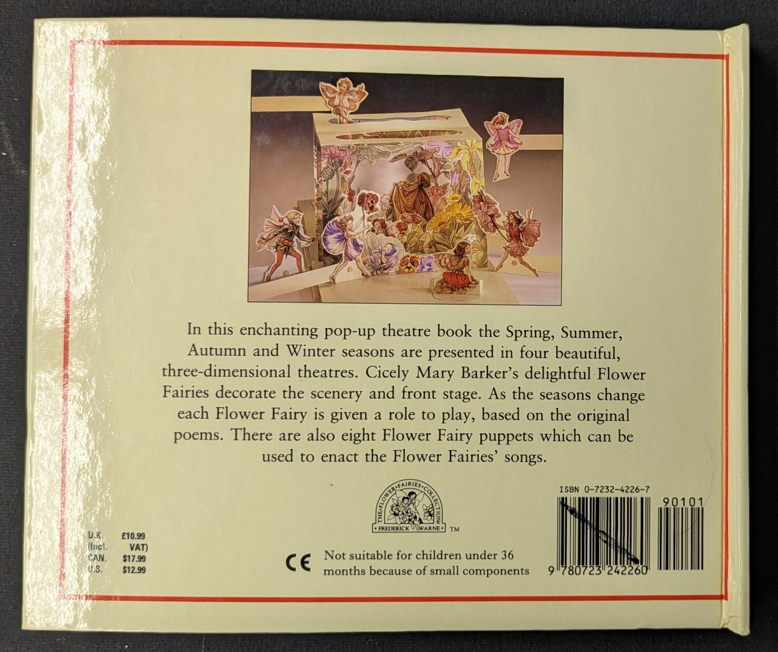 Flower Fairies Pop-Up Theatre Book by Cicely Mary Barker Warne, mn5377