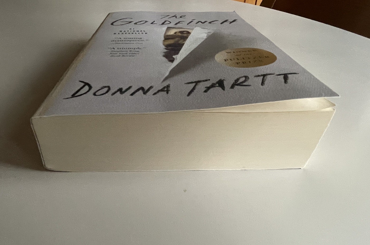 The Goldfinch by Donna Tartt Pulitzer Prize Winner First Paperback Edition 2015