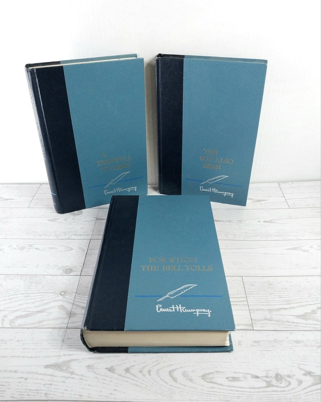 ERNEST HEMINGWAY☆ Scribners Collector’s HC Lot/Set of 3~ Farewell to Arms+ VGC