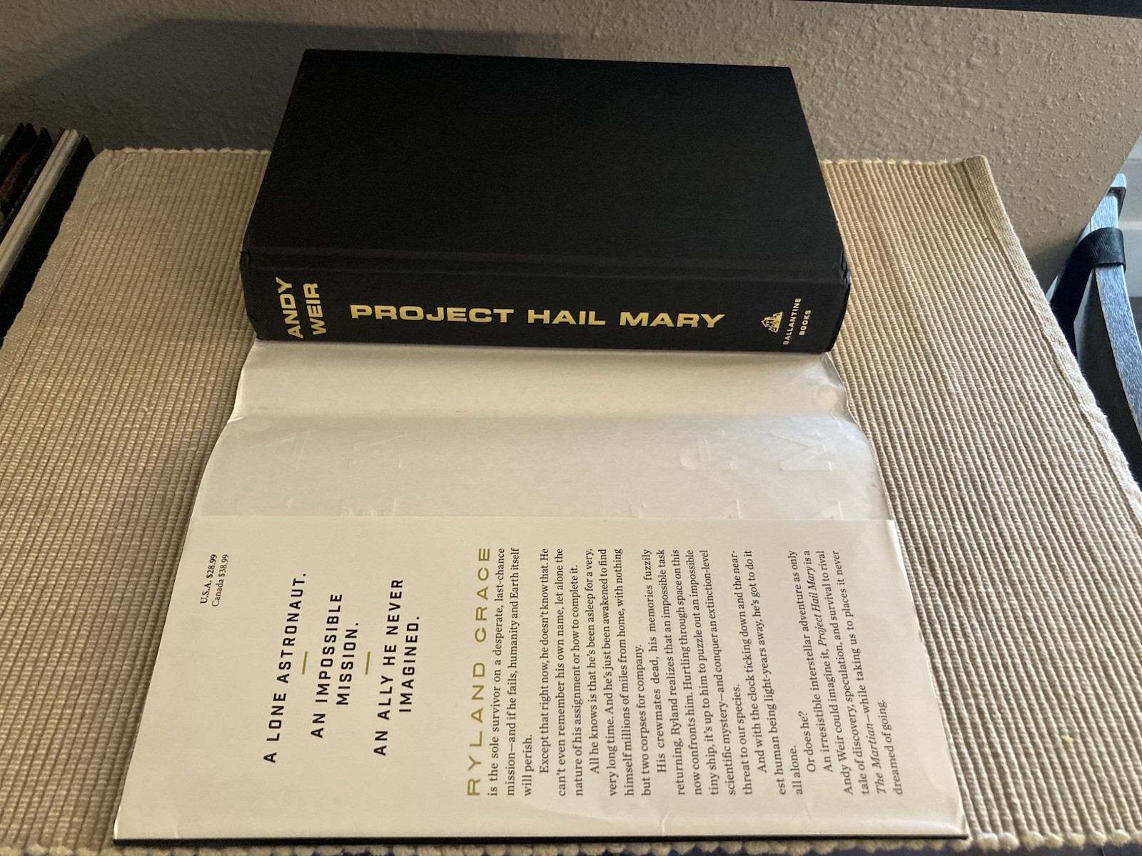 Project Hail Mary by Andy Weir – 1st Edition/Later Print Hardcover!