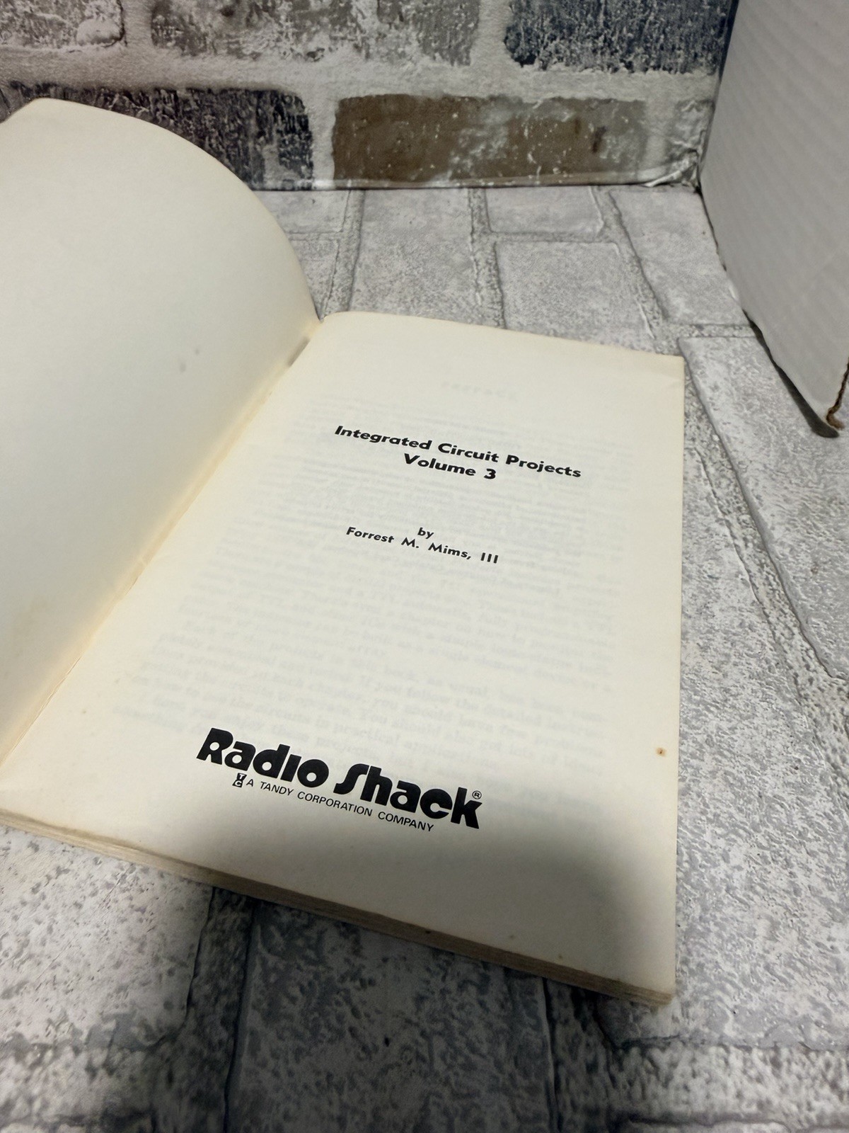 Radio Shack Integrated Circuit Projects vol 3,4,5 Forrest M Mims 1st Ed 1975