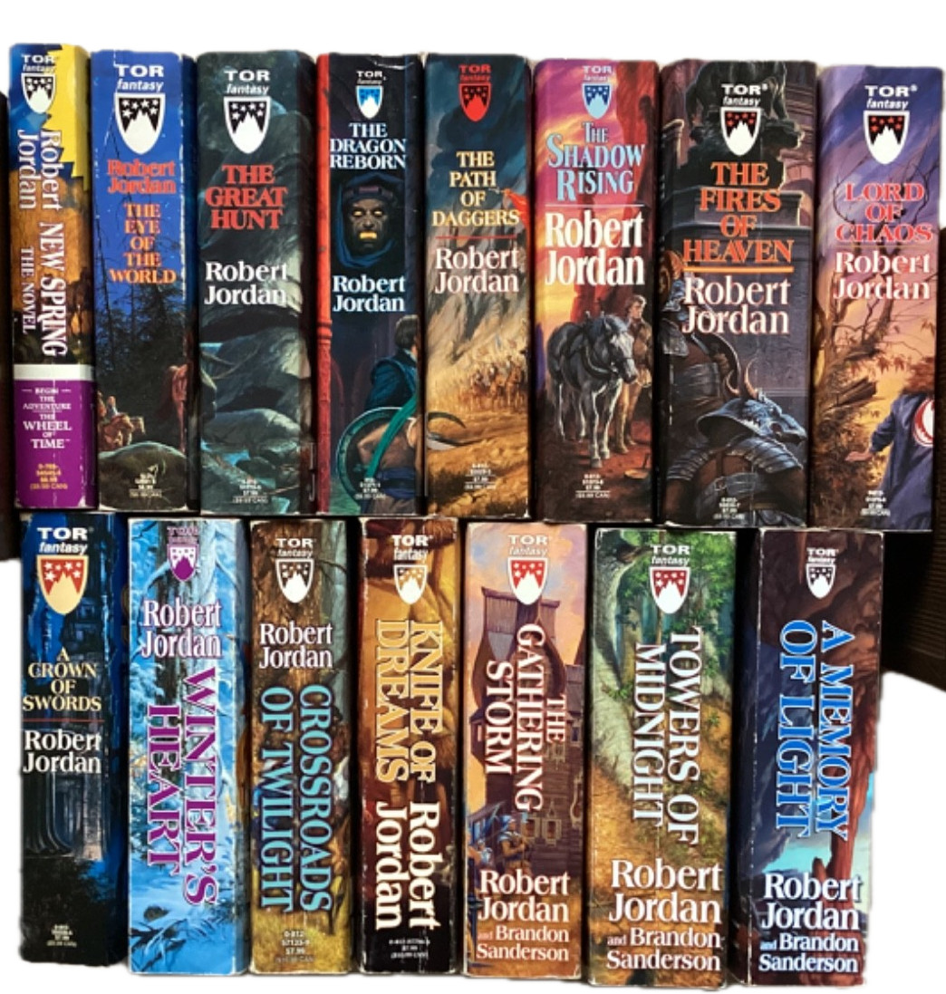 Wheel of Time Series By Robert Jordan Complete Set 15 Books