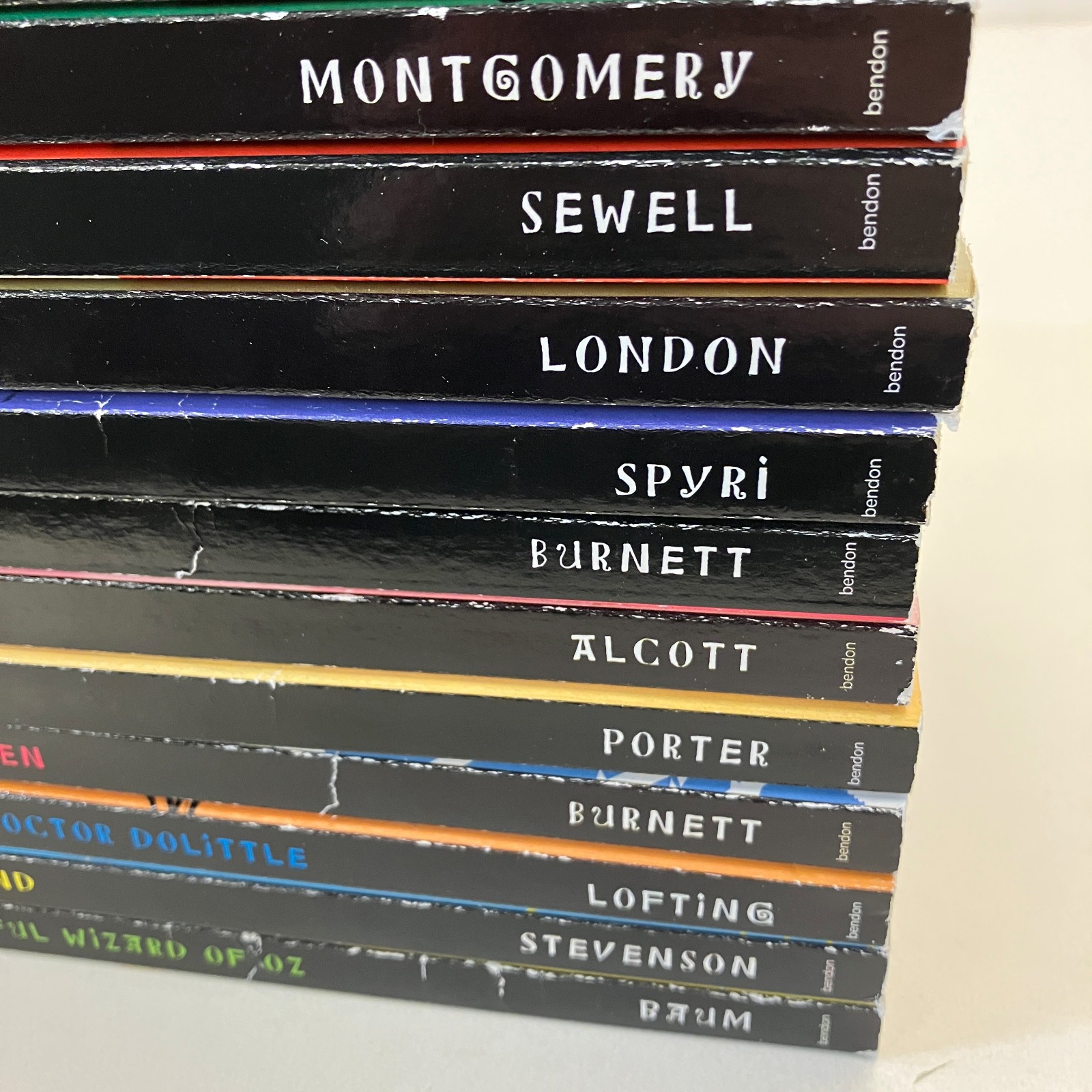 Bendon Junior Classics 14 Book Lot Little Women Pollyanna Wizard of Oz Pinocchio