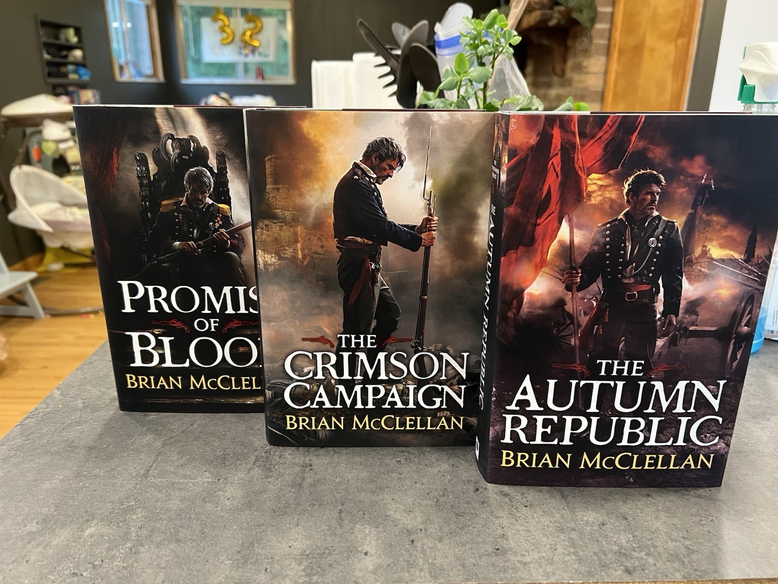 The Powder Mage Trilogy by Brian McClellan – Broken Binding – Tier 2 Unsigned