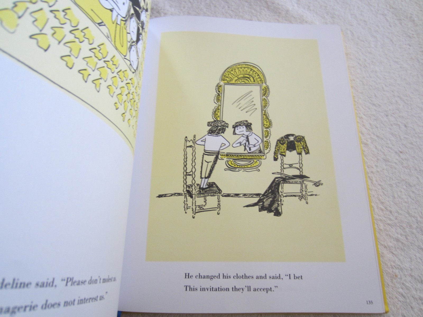 A Madeline Treasury by Ludwig Bemelmans Soft Touch Hardcover Illustrated Book