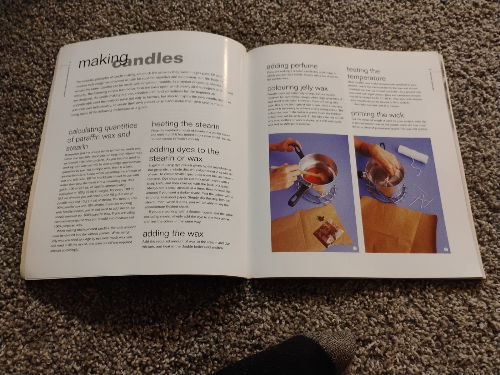 Handmade Candle Book by Alison Jenkins and Angela Ramsay (2004, Trade Paperback)