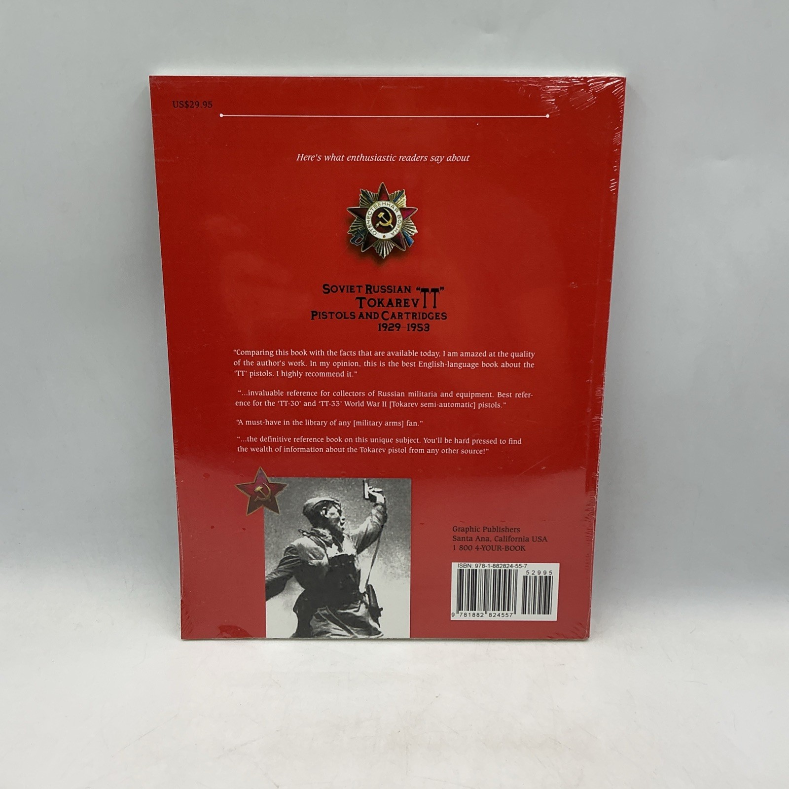 NEW- SEALED- Soviet Russian Tokarev „TT“ Pistols and Cartridges 1929-1953- PB