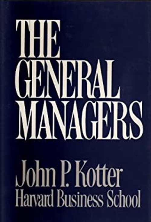 The General Managers Board Books John P. Kotter