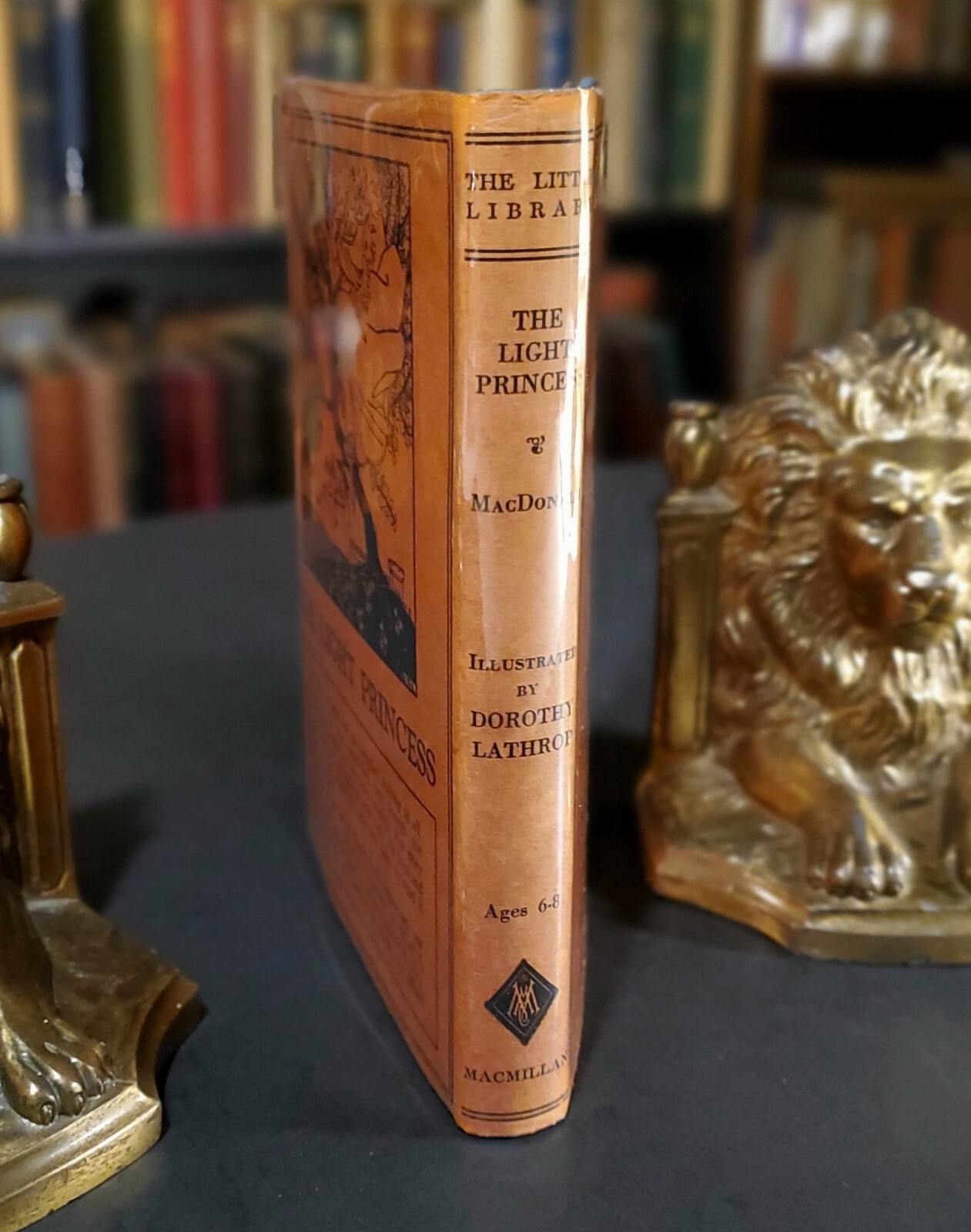 THE LIGHT PRINCESS George Macdonald 1927 *SIGNED* HC MacMillan co Illustrated