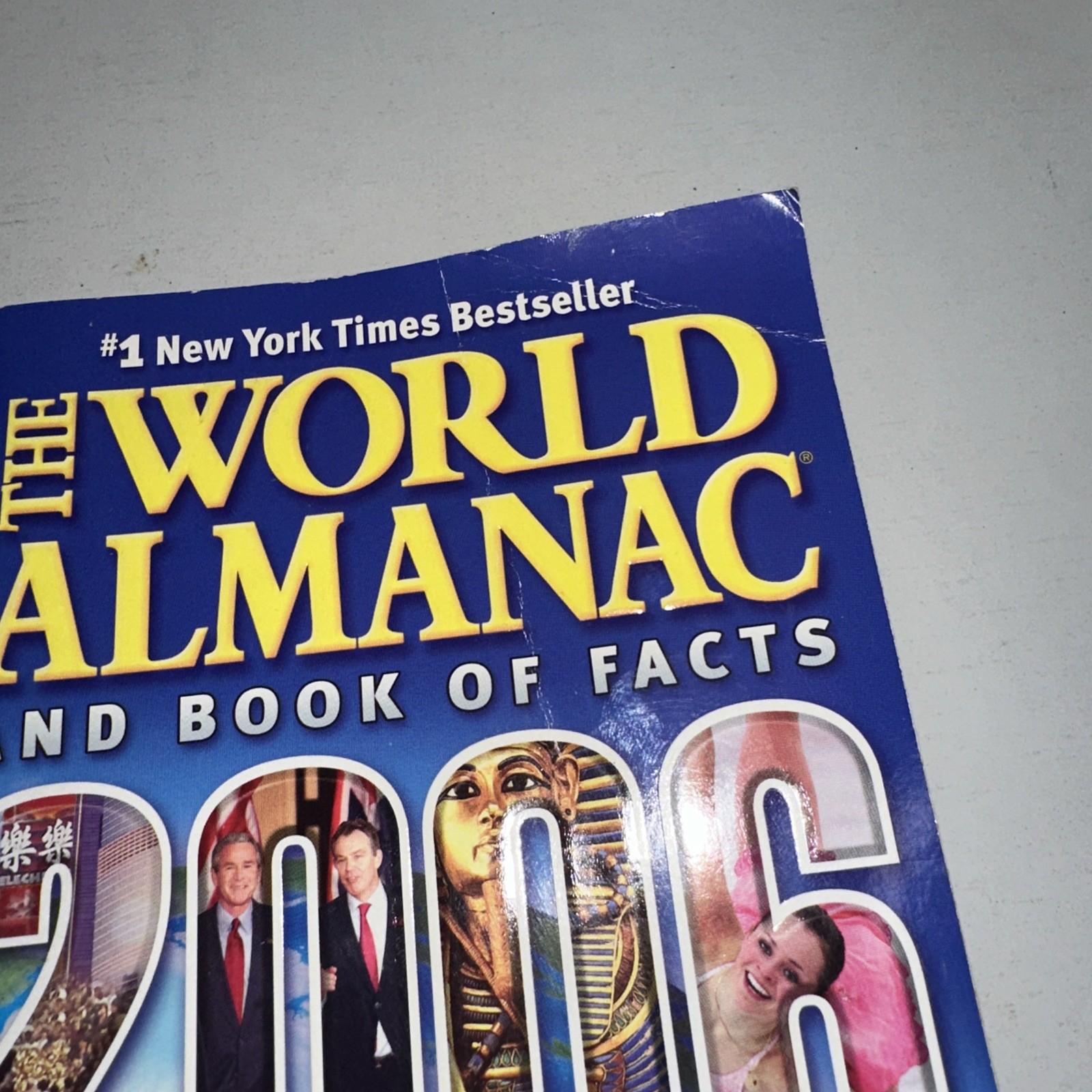 The World Almanac and Book of Facts 8 Book Lot 1998-2006- Paperback