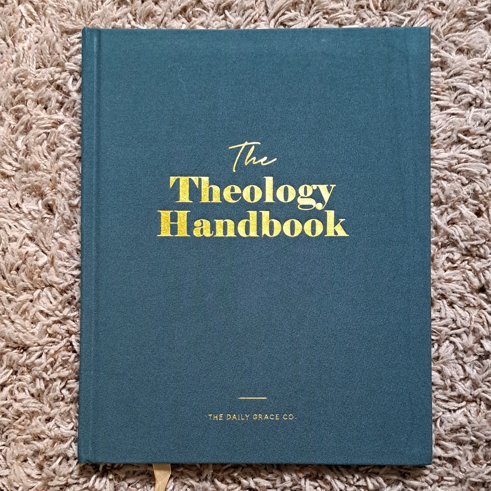 The Daily Grace Co. The Theology Handbook Hardcover by Kristin Schmucker