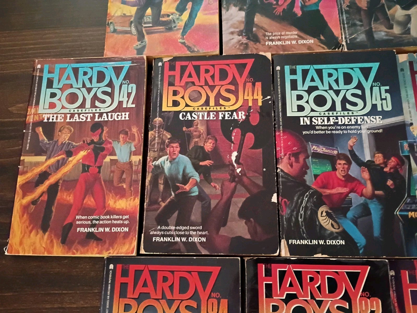 Lot Of 13 Hardy Boys Casefiles
