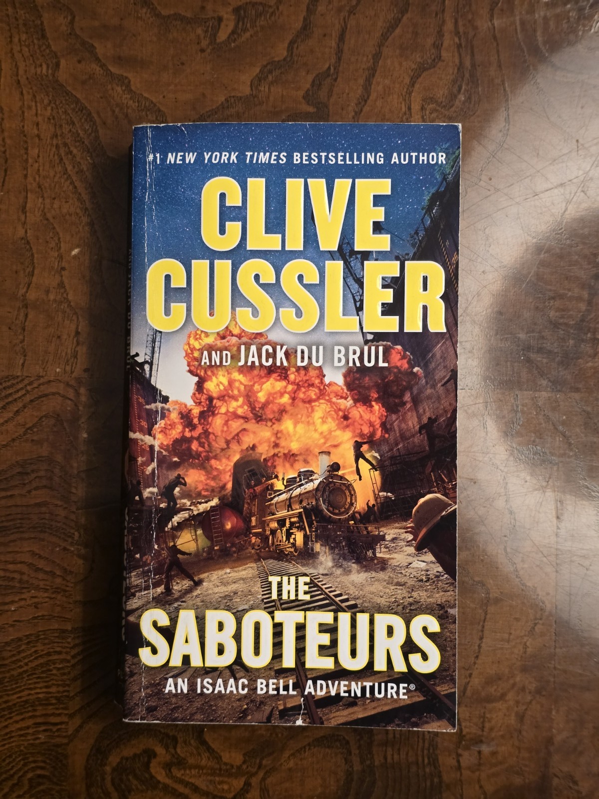 Saboteurs by Clive Cussler and Jack Du Brul (2022, Us-Tall Rack Paperback)