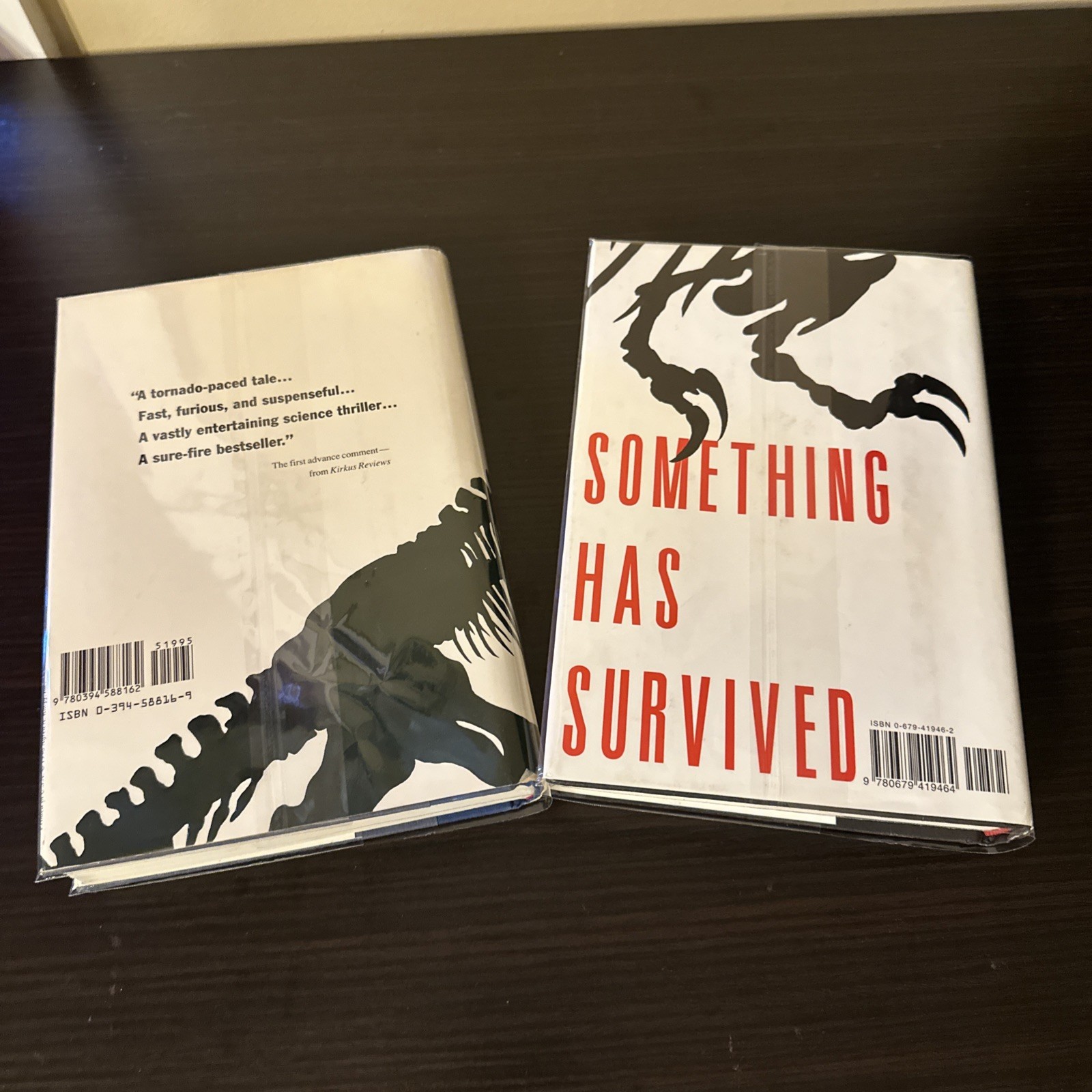 Jurassic Park & The Lost World : Michael Critchton Hardcover Set
