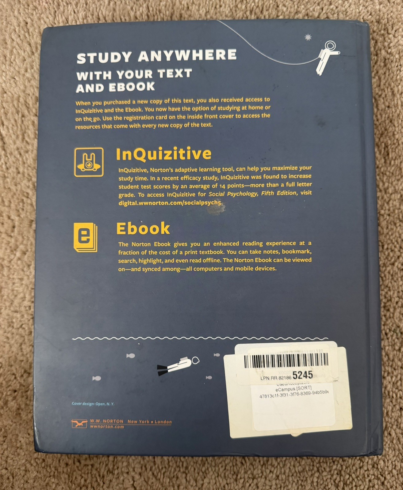 Social Psychology by Dacher Keltner, Tom Gilovich &Serena Chen – 5th ED. HC