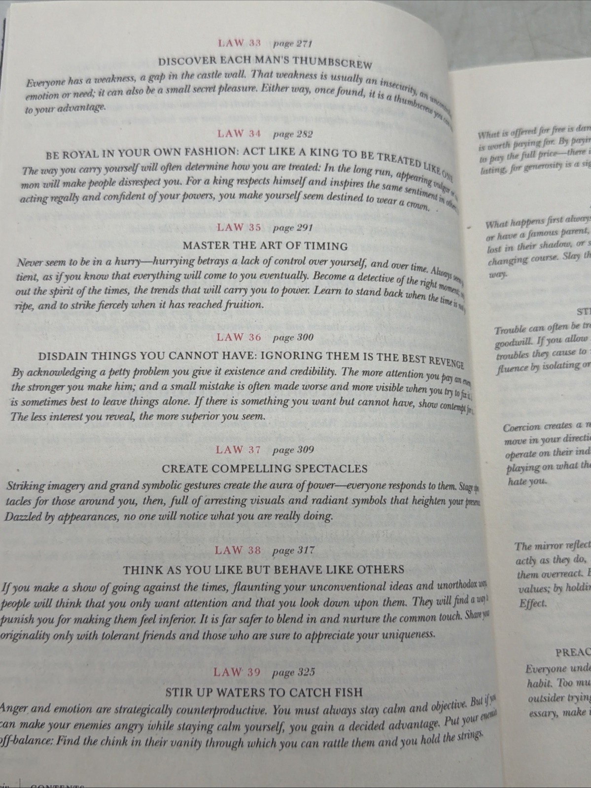 The 48 Laws of Power (The Robert Greene Collection) – Paperback – GOOD CUSTOM